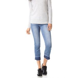 McGuire Deconstructed Cropped Jeans